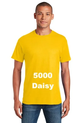 T Shirt Men s Short Sleeve Gildan Heavy Cotton Style 5000